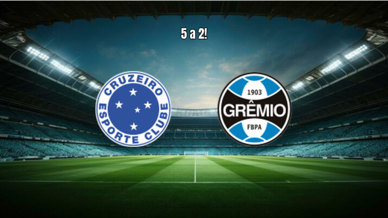 Cruzeiro U20 atropela Grêmio U20 por 5 a 2 no Brasileiro