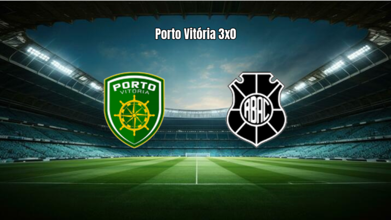Porto Vitória 3x0 Rio Branco ES: Destaques da Partida