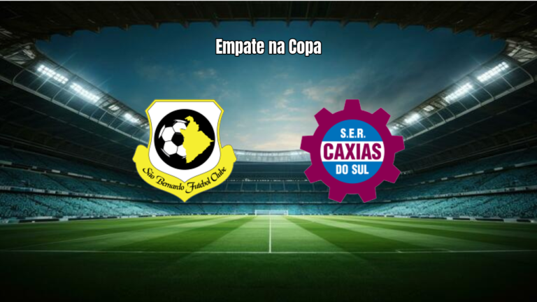 São Bernardo 1×1 Caxias: Destaques do Empate na Copa Sul-Sudeste