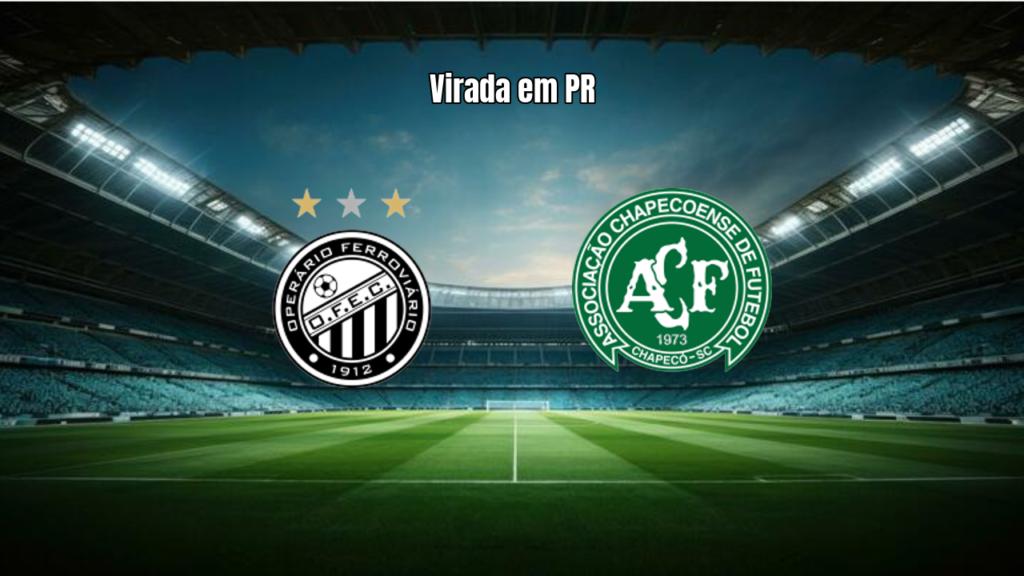 Operario-PR 1×2 Chapecoense: Virada e Gols na Copa Sul-Sudeste