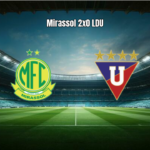 Mirassol vence LDU de Quito por 2 a 0 na Libertadores