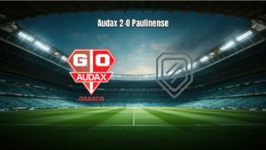 Audax vence Sporting Paulinense na Paulista Série B