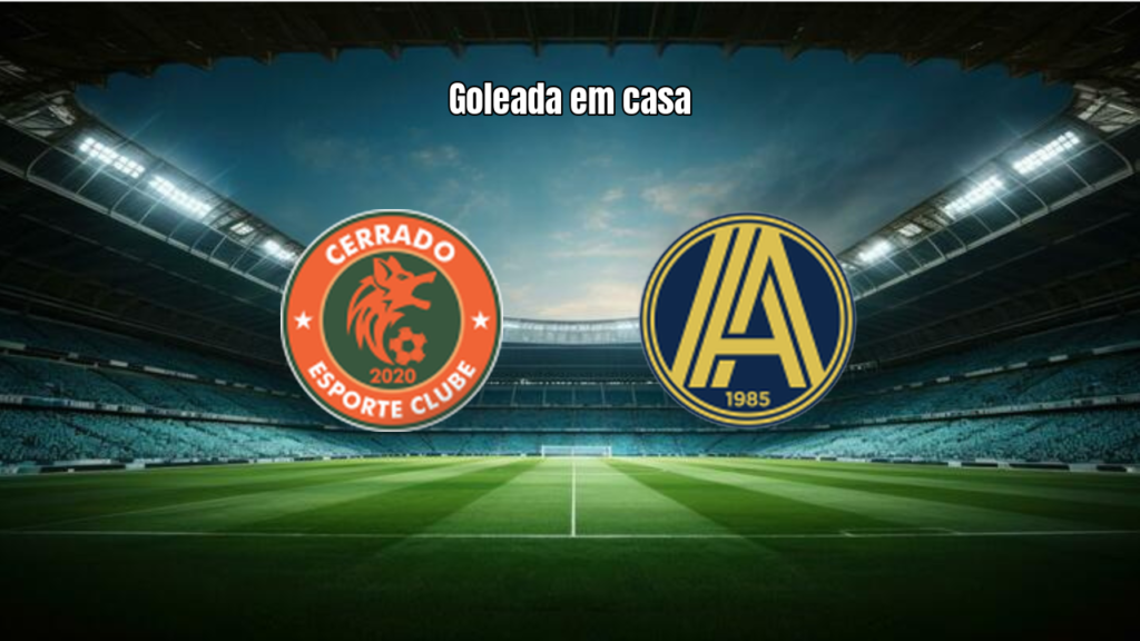 Cerrado EC U20 goleia Aparecidense U20 por 4 a 0 no Goiano