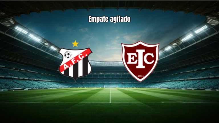 Anapolis U20 2x2 Inhumas U20: Destaques do Jogo