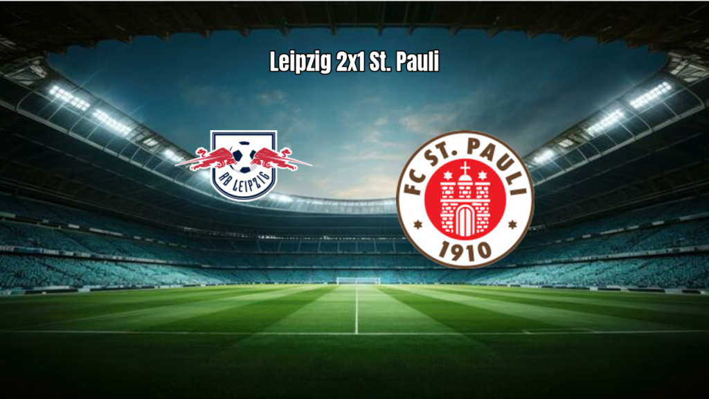 RB Leipzig vence St. Pauli e confirma vice-liderança