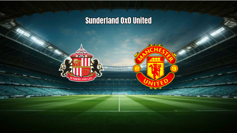 Sunderland 0x0 Manchester United: Análise do Jogo