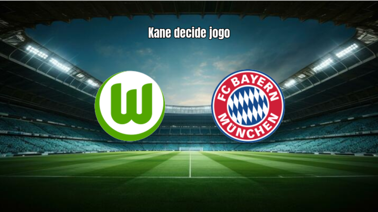 VfL Wolfsburg 0x1 Bayern München: Kane Decide na Volkswagen Arena