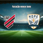 Athletico PR U20 vence Hope Internacional U20 por 2 a 0