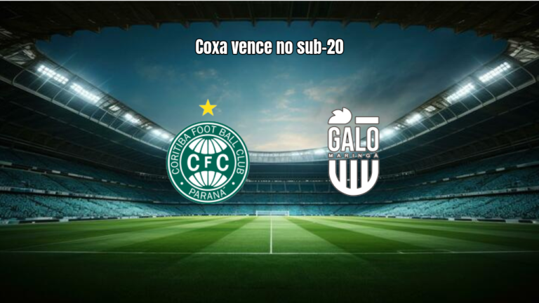 Coritiba U20 vence Galo Maringá U20 no Paranaense da categoria