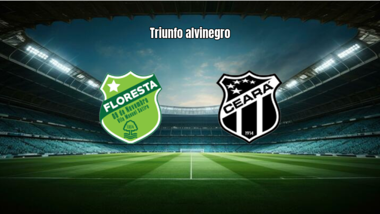 Floresta CE U20 1×2 Ceará U20: Destaques da Partida