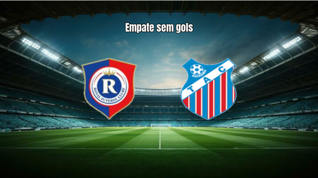 Royal U20 x Trindade U20: 0 a 0 no Goiano Sub-20