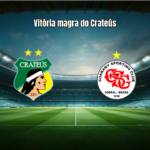 Crateús vence Guarany de Sobral por 1 a 0 no Cearense Série B