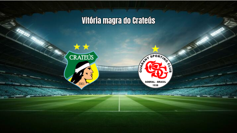 Crateús vence Guarany de Sobral por 1 a 0 no Cearense Série B