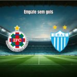 Ipatinga 0x0 CRAC: Destaques e Análise da Partida na Série D
