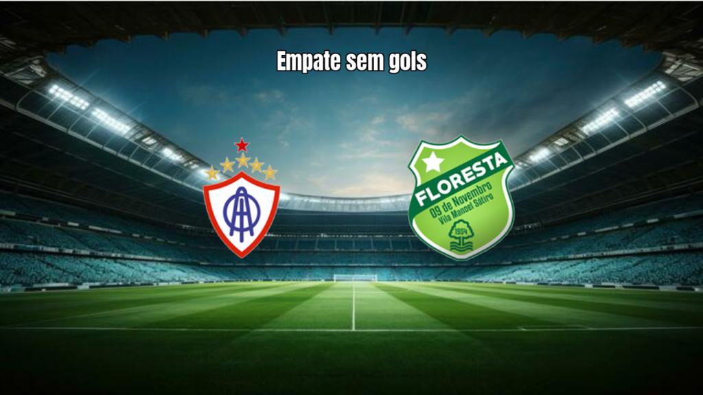 AO Itabaiana 0x0 Floresta: Destaques e Lances da Partida