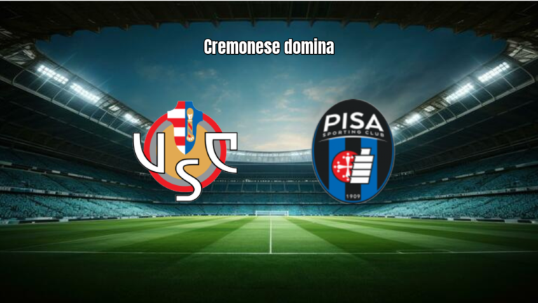 Cremonese 3x0 Pisa: Vitória Sólida na Serie A Italiana