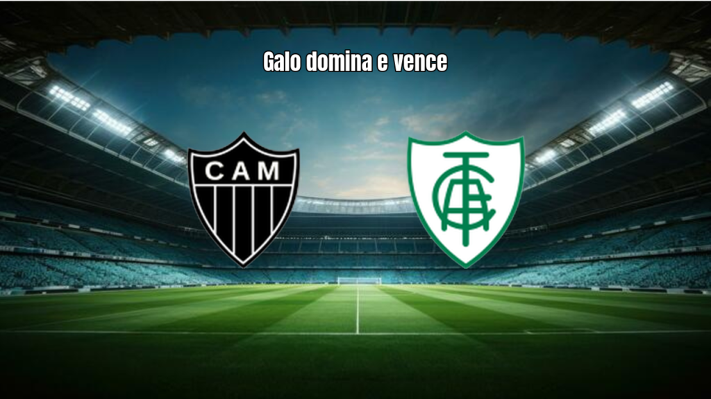 Atlético Mineiro U20 vence América Mineiro U20 por 2 a 0