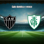 Atlético Mineiro U20 vence América Mineiro U20 por 2 a 0