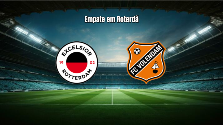Excelsior 1x1 FC Volendam: Empate na Eredivisie 2026