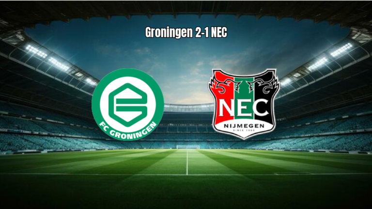 Groningen vence NEC Nijmegen por 2 a 1 na Eredivisie