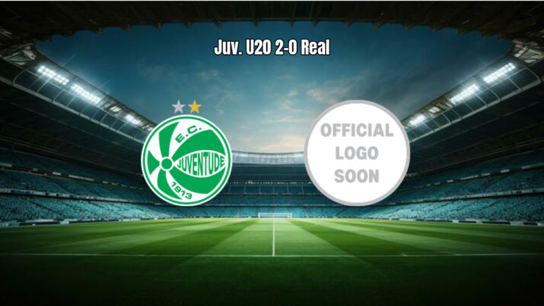 Juventude U20 2-0 Real SC U20: Destaques da Partida