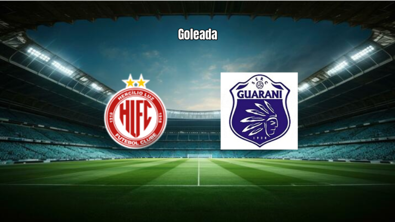 Hercílio Luz 6×0 Guarani de Palhoça: Goleada Marca a Rodada