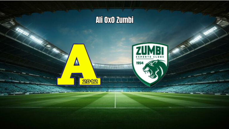 Aliança AL 0x0 Zumbi: Destaques e Lances da Partida