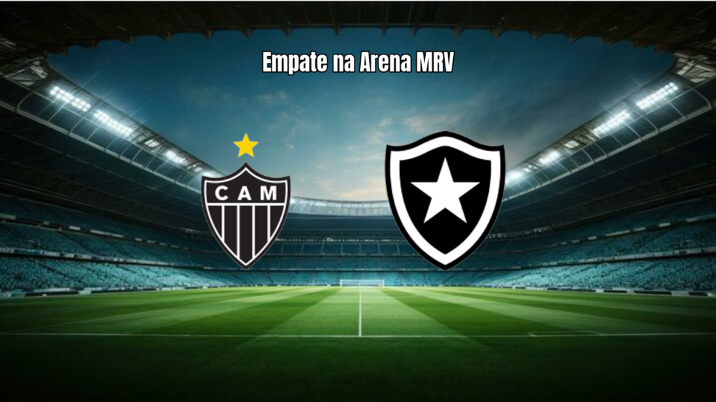 Atlético-MG 1x1 Botafogo: Empate na Arena MRV pela Série A