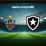 Atlético-MG 1x1 Botafogo: Empate na Arena MRV pela Série A