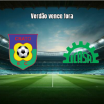 Crato 1×3 Icasa: Verdão domina e vence no Cearense Série B
