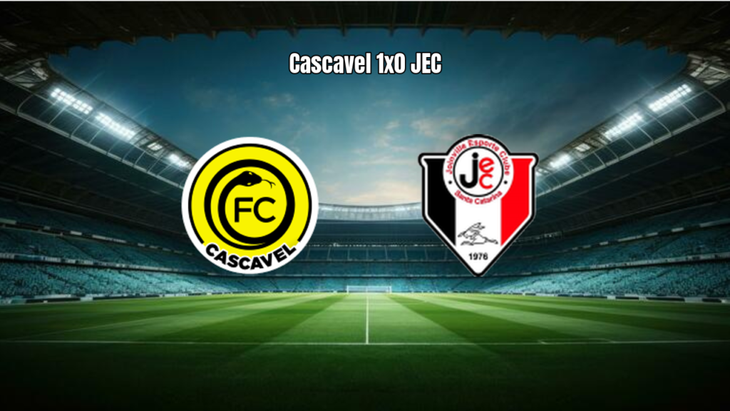 Cascavel vence Joinville por 1 a 0 na Série D