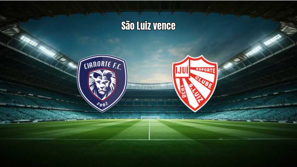Cianorte 0x1 São Luiz: Destaques da Partida na Série D