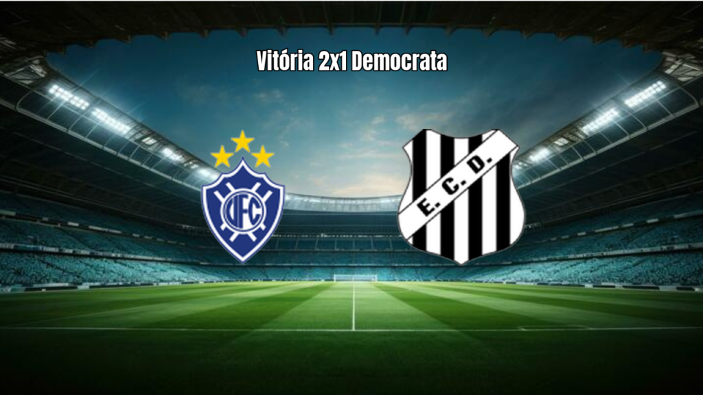 Vitória ES vence Democrata GV por 2 a 1 na Série D