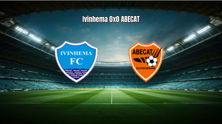 Ivinhema 0x0 ABECAT Ouvidorense: Destaques da Partida
