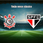 Corinthians 3x2 São Paulo: Destaques da Partida