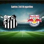 Santos vence RB Bragantino por 2 a 0 na Vila Belmiro