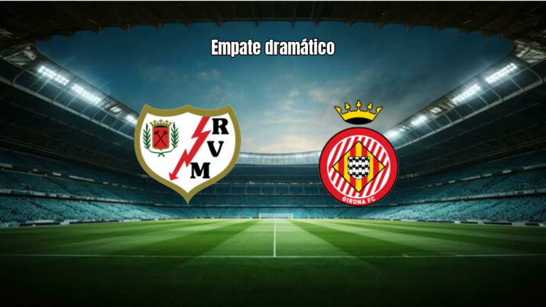 Rayo Vallecano 1x1 Girona: Empatados nos Acréscimos