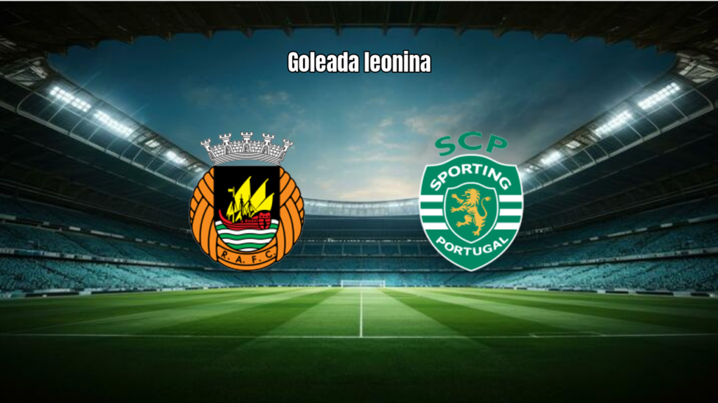 Rio Ave 1x4 Sporting: Goleada Leoa Fora de Casa