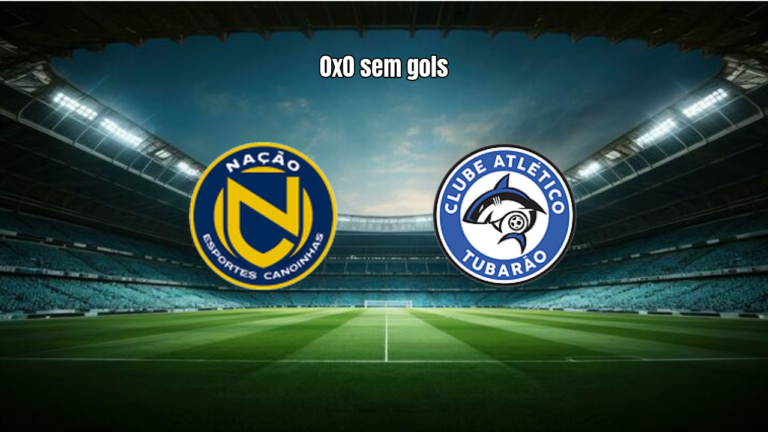 Nação 0 x 0 Tubarão: Destaques do Jogo no Catarinense