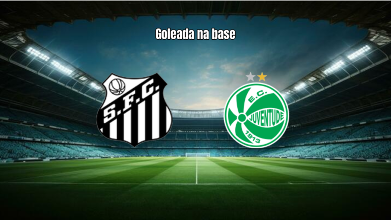 Santos U20 4×0 Juventude U20: Destaques da Partida