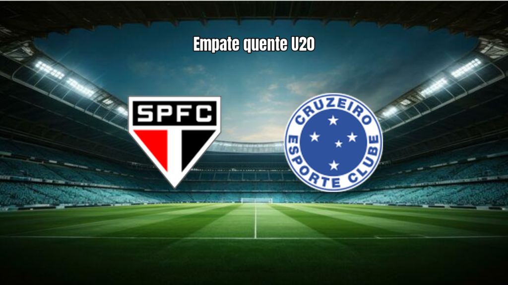 São Paulo U20 2x2 Cruzeiro U20: Destaques e Análise