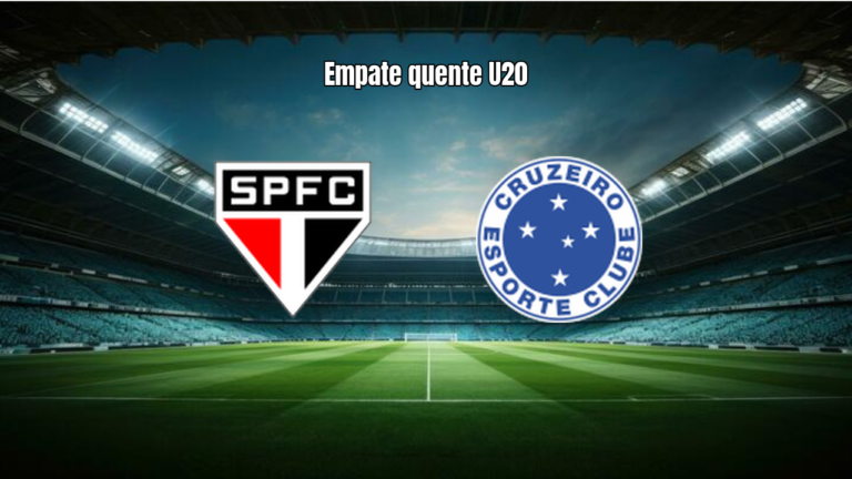 São Paulo U20 2x2 Cruzeiro U20: Destaques e Análise