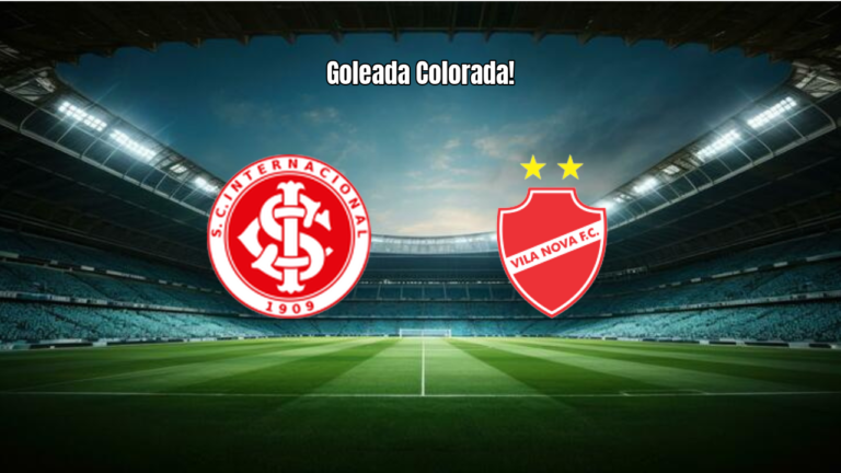 Internacional U20 goleia Vila Nova U20 por 5 a 1 na base