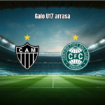 Atlético Mineiro U17 domina Coritiba e avança à final