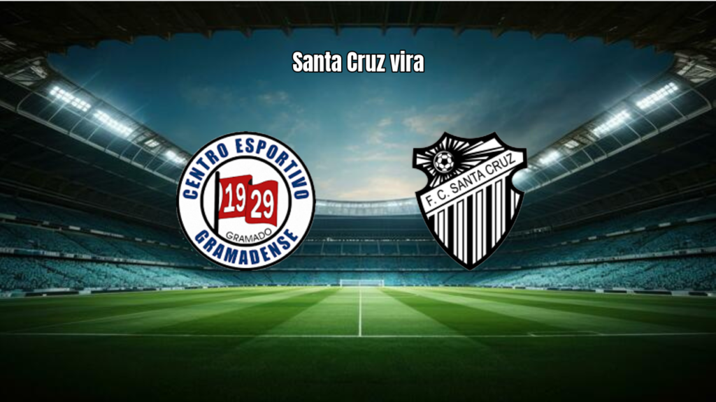 Gramadense 1x2 Santa Cruz RS: Virada em 7 Minutos na Copa Gaúcha