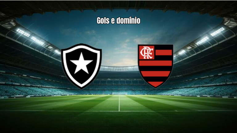 Botafogo U20 domina Flamengo U20 e vence por 3 a 1