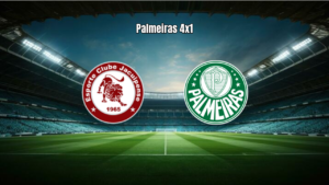 Jacuipense 1-4 Palmeiras: Palmeiras Atropela na Copa do Brasil