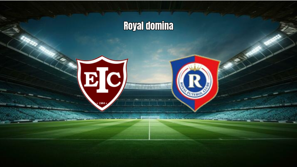 Royal U20 domina Inhumas e vence por 3 a 0 em Goiano U20