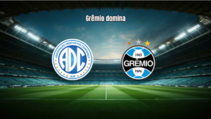 Confiança 0x3 Grêmio: Braithwaite Brilha na Copa do Brasil