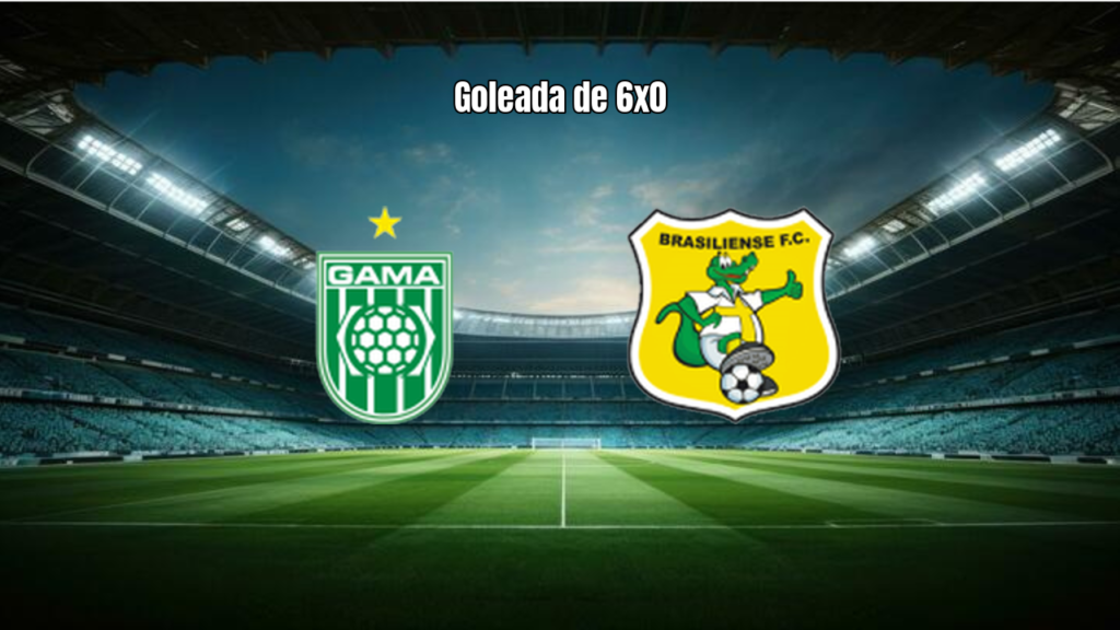 Gama U20 0x6 Brasiliense U20: Goleada e Destaques da Partida